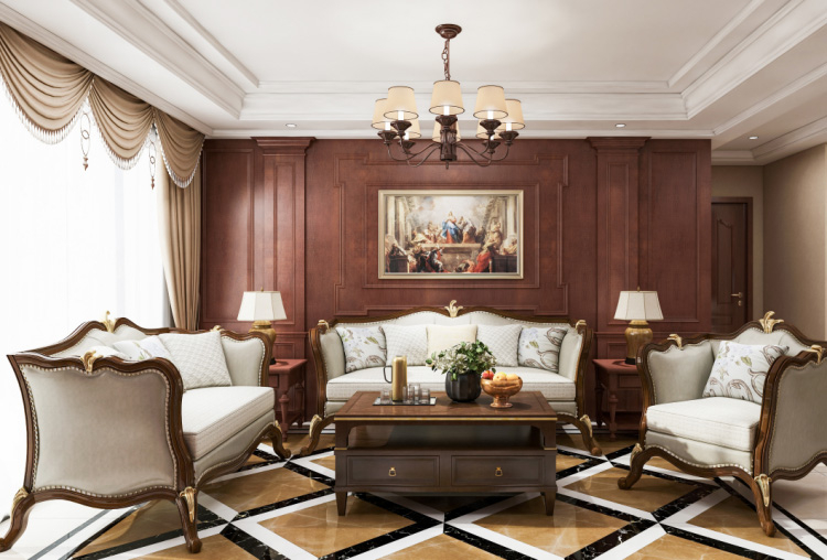 原木墻板/背景墻